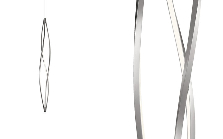 In The Wind Pendant Vertical Lamp by Nemo Lamps